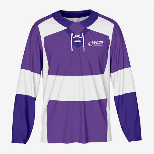 Custom Indigo Ice Hockey Jersey – Pro Quality - K2 Sportswear | Custom Sports Uniforms & Apparels - K2 Sportswear