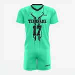 Personalized Paris Green Lacrosse Uniform – Pro Fit - K2 Sportswear | Custom Sports Uniforms & Apparels - K2 Sportswear