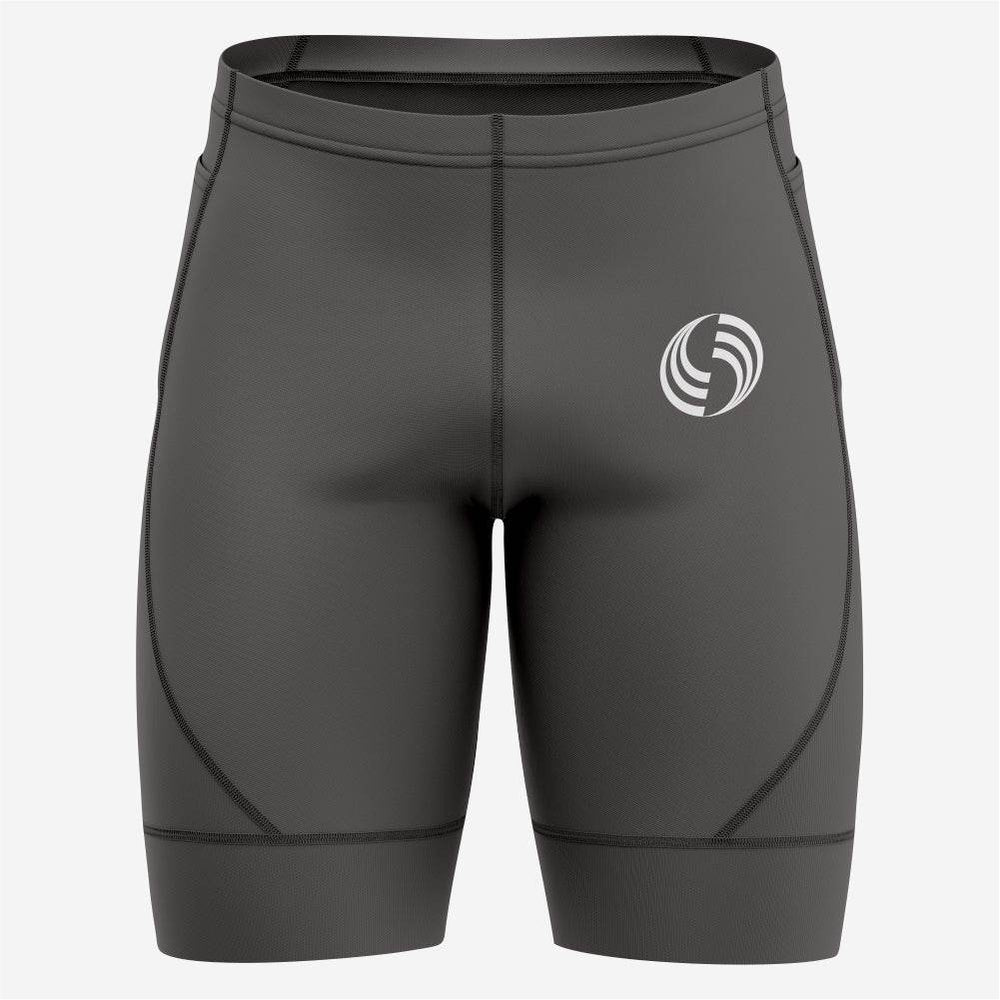 Anpassbare Herren-Radhose – Dunkelgrau