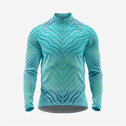 Men’s Long Sleeve Cycling Jersey Quick‑Dry Set