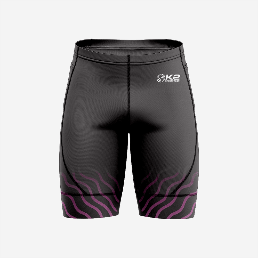 Herren gepolsterte Fahrradhose, Schwarz, Radsportbekleidung für lange Fahrten