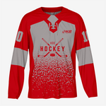 Dark Red Custom Ice Hockey Jersey – Team Wear - K2 Sportswear | Custom Sports Uniforms & Apparels - K2 Sportswear