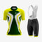 Custom Fit Women’s Cycling Kit – Yellow/Green