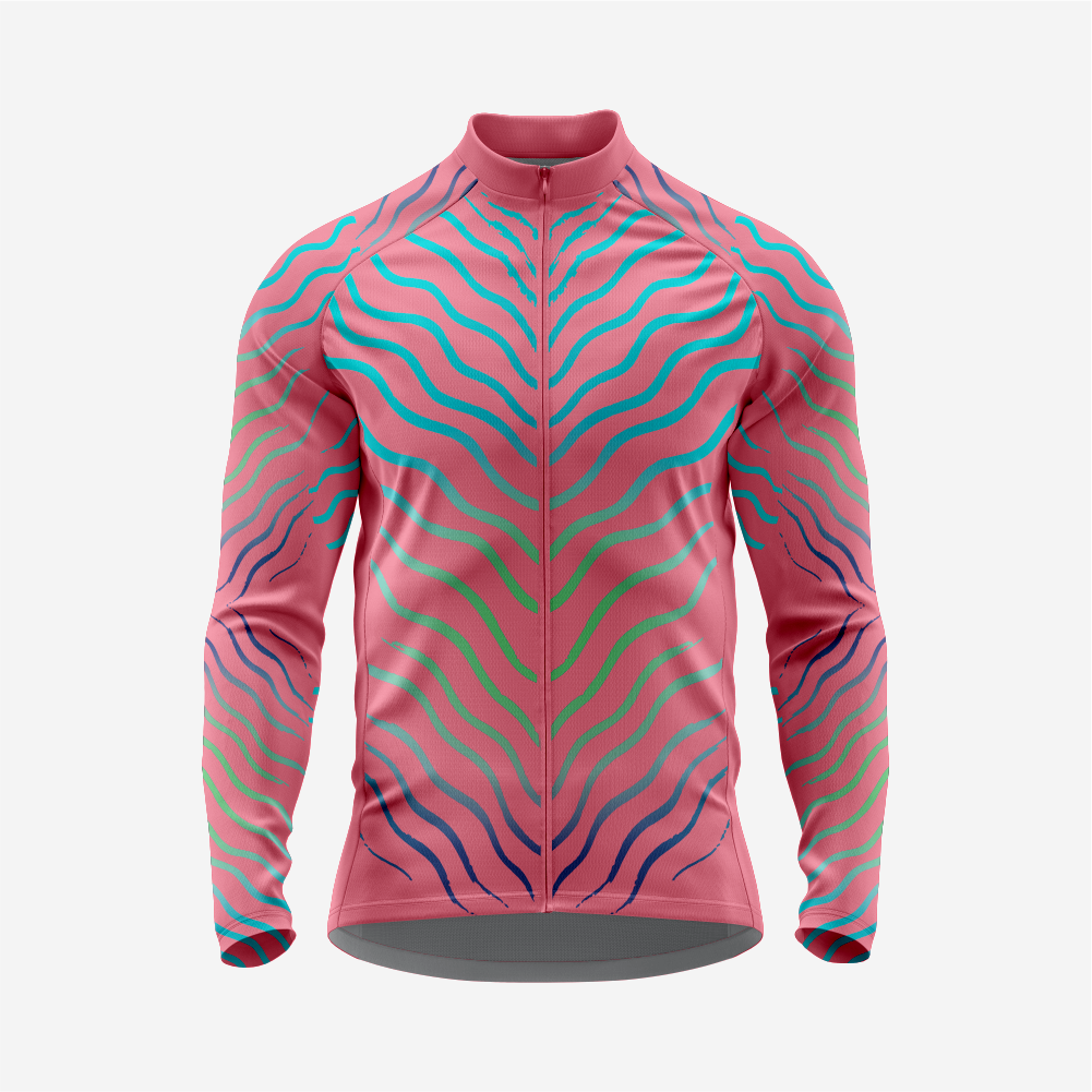 Men’s Long Sleeve Cycling Jersey Quick‑Dry Set