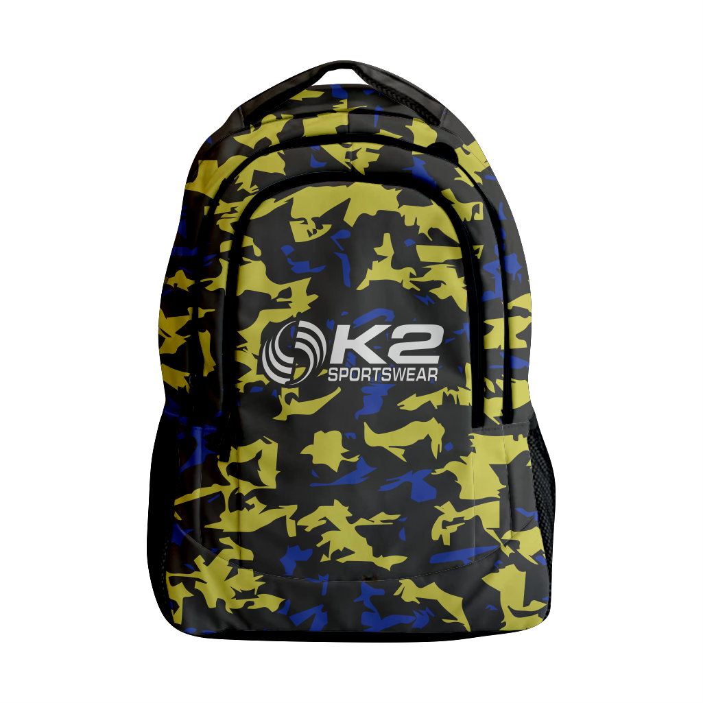 Custom Baseball Backpack in Camouflage Design