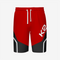 Custom Wrestling Regular Shorts in Dark Red