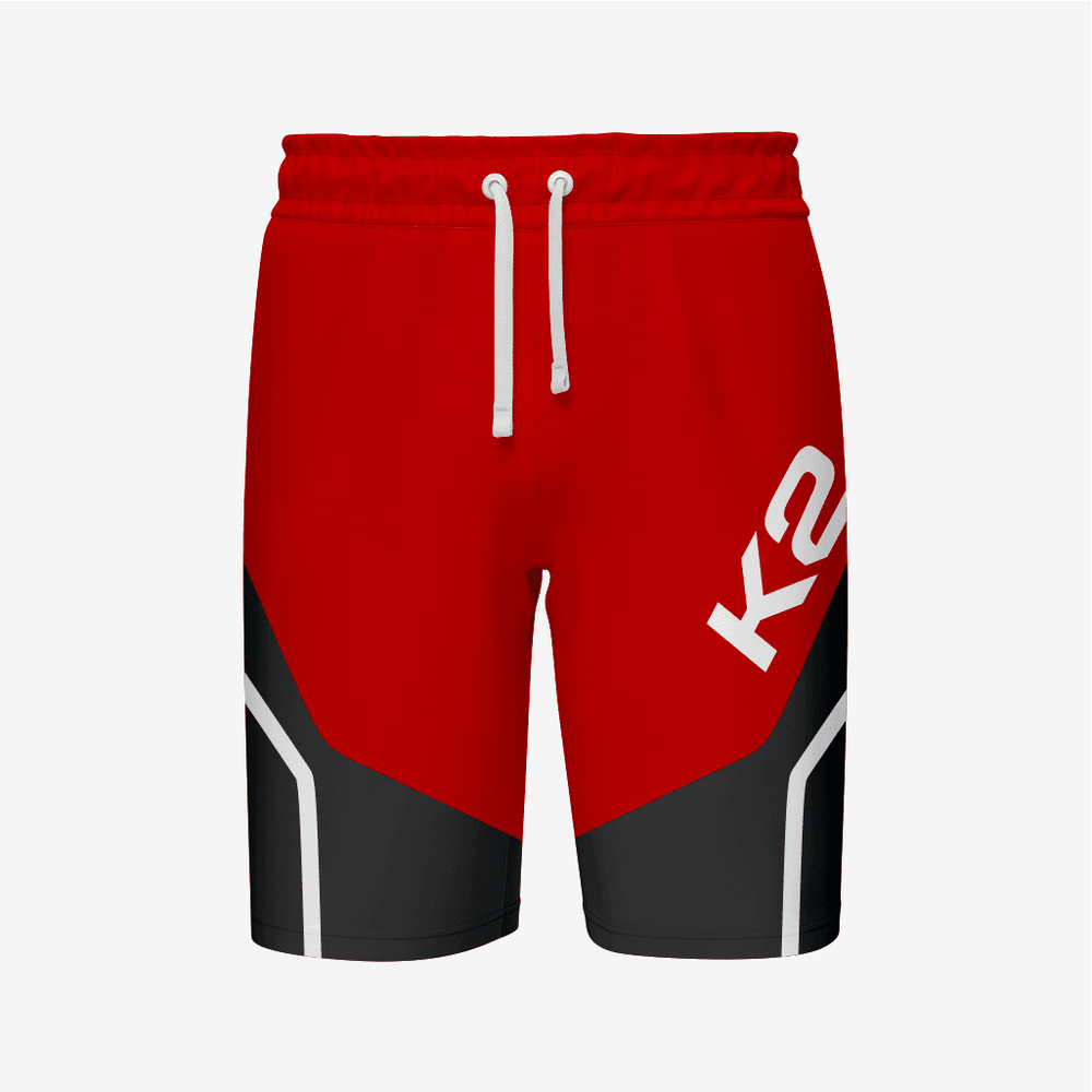 Custom Wrestling Regular Shorts in Dark Red