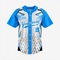 Personalized Softball Jersey – Sky Blue Full Button Style