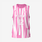 Men's Personalized Pink Lacrosse Pinnie