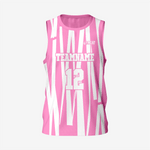 Men's Personalized Pink Lacrosse Pinnie - K2 Sportswear | Custom Sports Uniforms & Apparels - K2 Sportswear