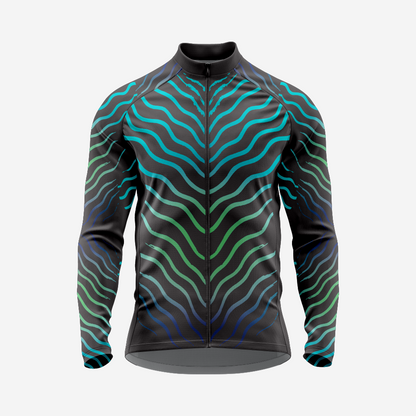 Men’s Long Sleeve Bicycle Jersey Quick‑Dry Set