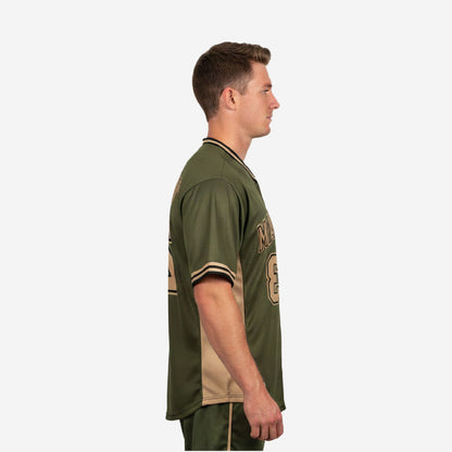 Custom Baseball Team Jersey - Full Button Baseball Jersey Custom Name & Number