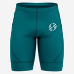 Midnight Green Custom Cycling Shorts for Men - Pro Fit - K2 Sportswear | Custom Sports Uniforms & Apparels - K2 Sportswear