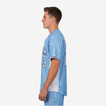 Custom Baseball Jersey - Pinstripe Full Button Jersey Team Name & Number