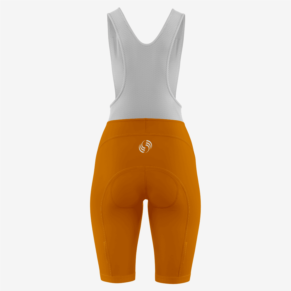 Personalized Bronze Women’s Cycling Bib Shorts – Ultimate Ride Comfort