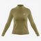 Pro-Level Women's Long Sleeve Cycling Jersey in Tan