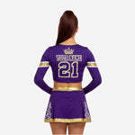 Custom Competition Cheerleading Uniforms - Long Sleeve Top & Skirt Set with Team Name