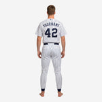 Custom Baseball Team Uniform in White - Jersey & Pants Custom Name Number Set