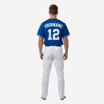 Custom Baseball Team Uniform in Blue - Jersey & Pants Custom Name Number Set
