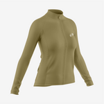 Pro-Level Women's Long Sleeve Cycling Jersey in Tan - K2 Sportswear | Custom Sports Uniforms & Apparels - K2 Sportswear
