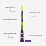 Custom Pickleball Paddle - Carbon Fiber Edge Pickleball Racket Custom Design