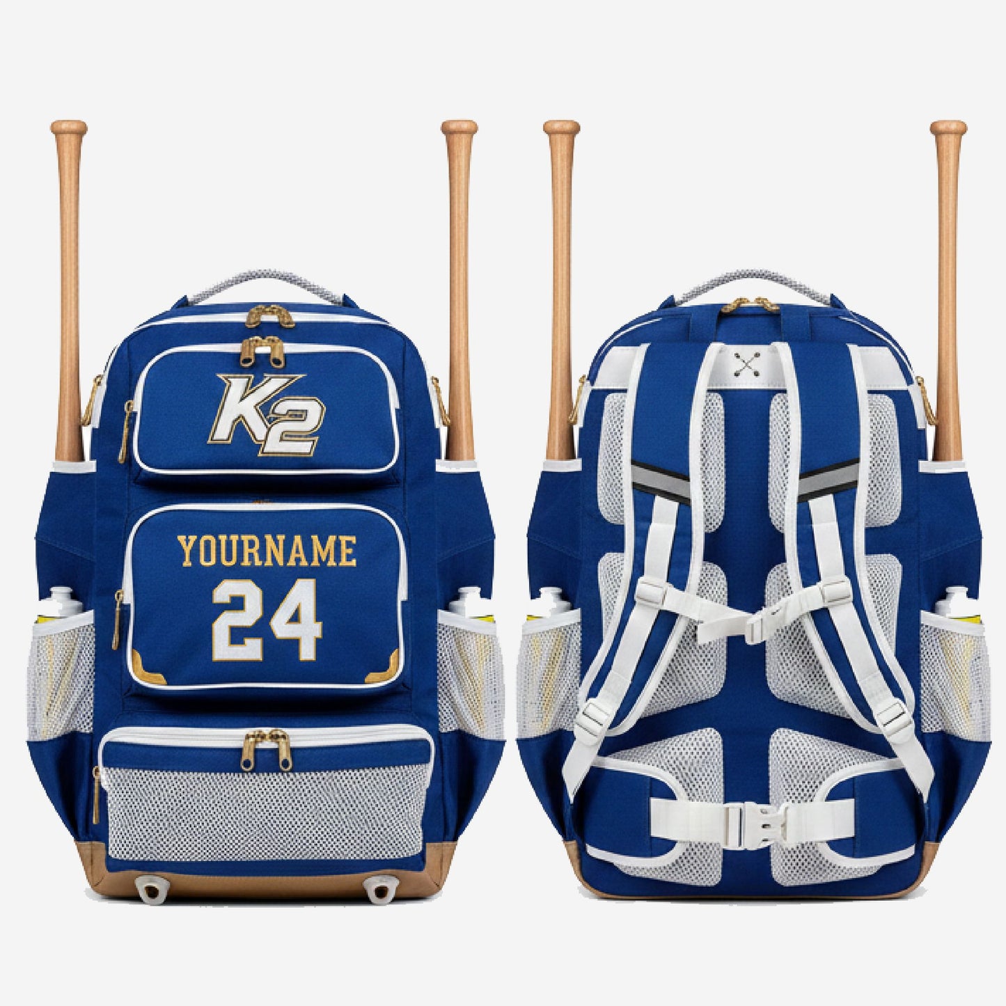Personalized Baseball Bag - Custom Team Baseball Duffle Bag with Name