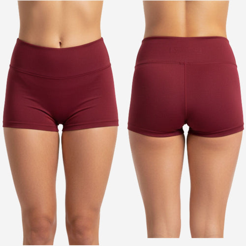 Maroon Custom Cheerleading Shorts - Competition Athletic Shorts