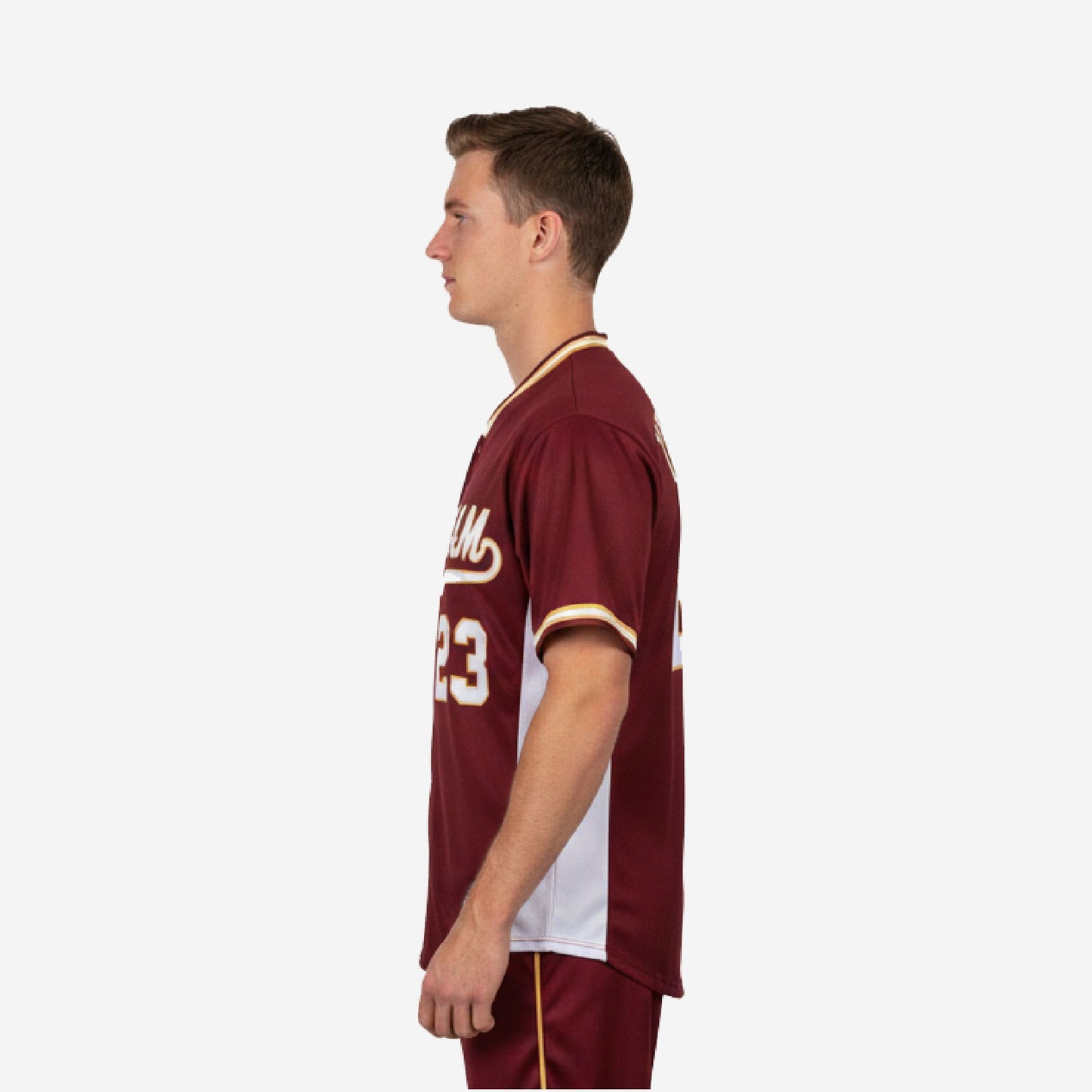 Custom Baseball Jersey - Full Button Baseball Jersey Custom Name & Number