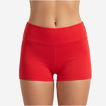 Red Custom Cheerleading Shorts - Competition Athletic Shorts