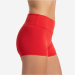 Red Custom Cheerleading Shorts - Competition Athletic Shorts