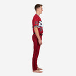 Custom Youth Baseball Uniform Set - V-Neck Jersey & Pants Sublimated in Burgundy
