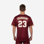 Custom Baseball Jersey - Full Button Baseball Jersey Custom Name & Number