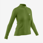 Pro-Level Women's Long Sleeve Cycling Jersey in Army Green - K2 Sportswear | Custom Sports Uniforms & Apparels - K2 Sportswear