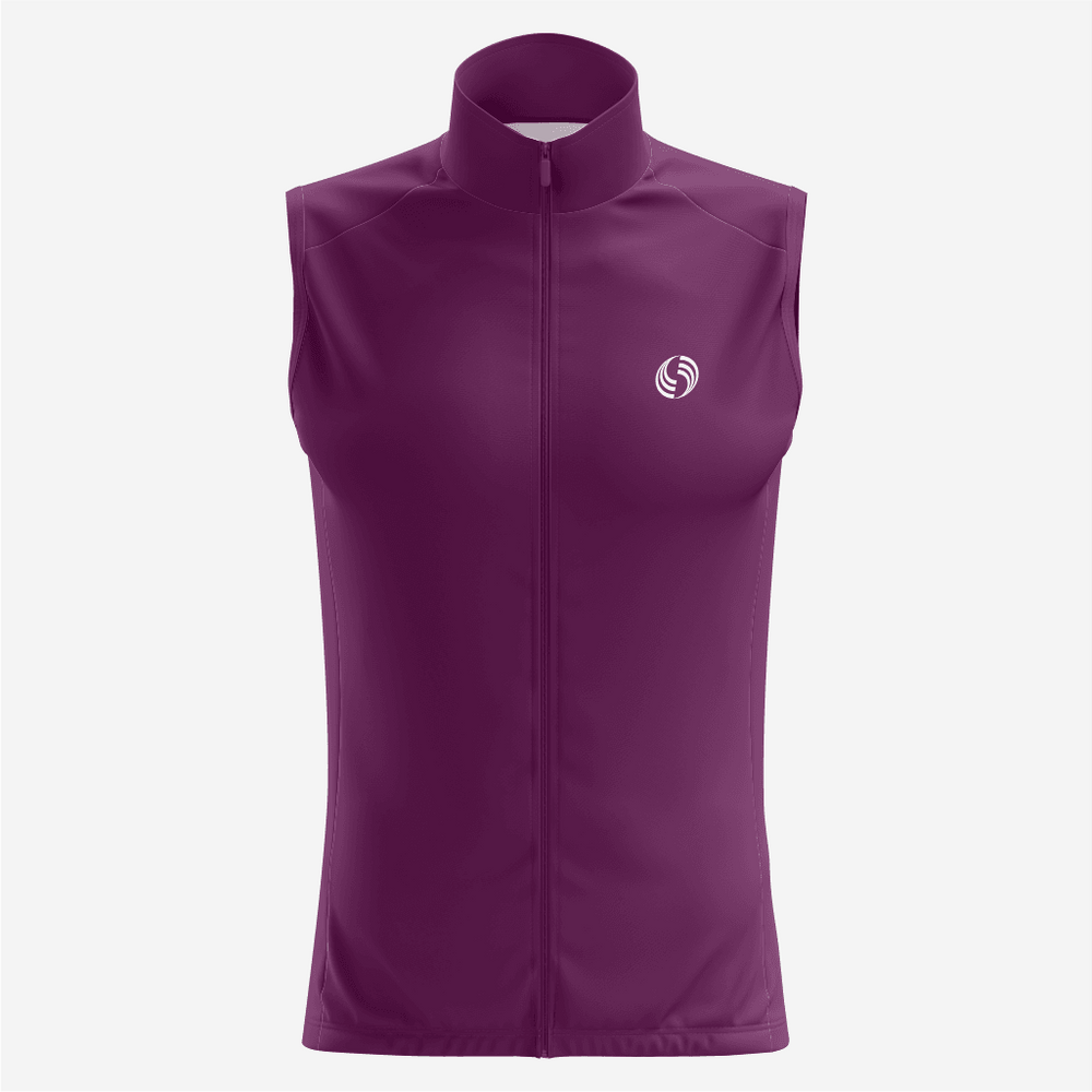 Ärmelloses Radtrikot für Herren – Atmungsaktiv & Stylisch, Kastanienbraun