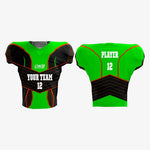 Custom Black/Paris Green American Football Jersey/Kit – Unisex - K2 Sportswear | Custom Sports Uniforms & Apparels - K2 Sportswear