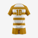 Custom Golden Rugby Gear for Your Team - K2 Sportswear | Custom Sports Uniforms & Apparels - K2 Sportswear