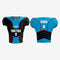 Custom Black/Blue American Football Jersey/Kit – Unisex