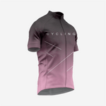 Premium Men's Cycling Short Sleeve Jersey in Candy Pink - K2 Sportswear | Custom Sports Uniforms & Apparels - K2 Sportswear