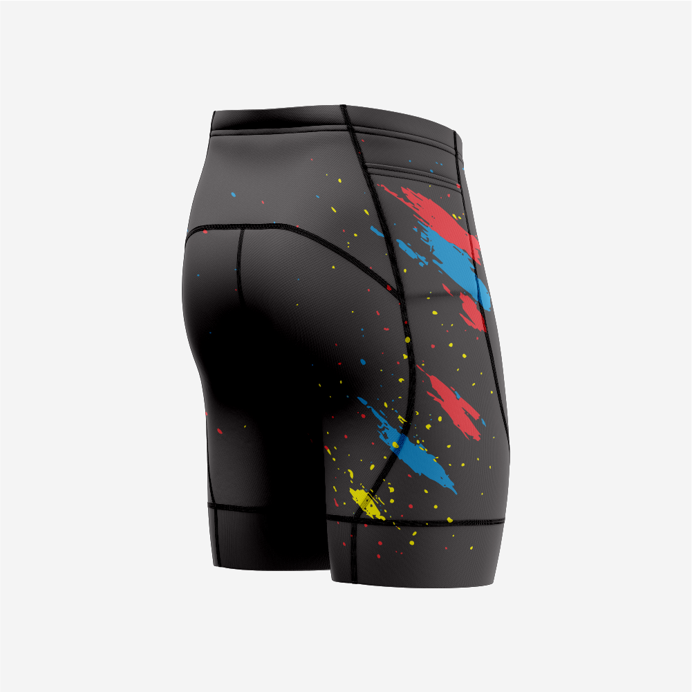 High Performance Cycling Shorts Men Black Padded Bike Clothing