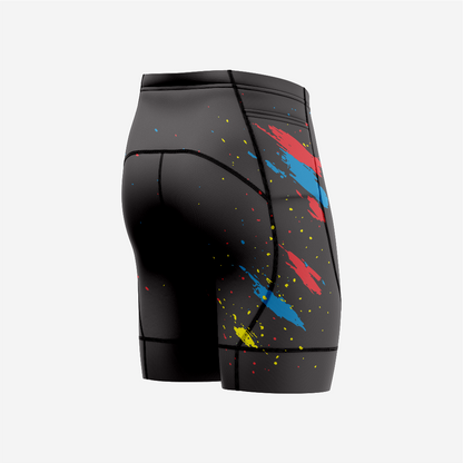 High Performance Cycling Shorts Men Black Padded Bike Clothing