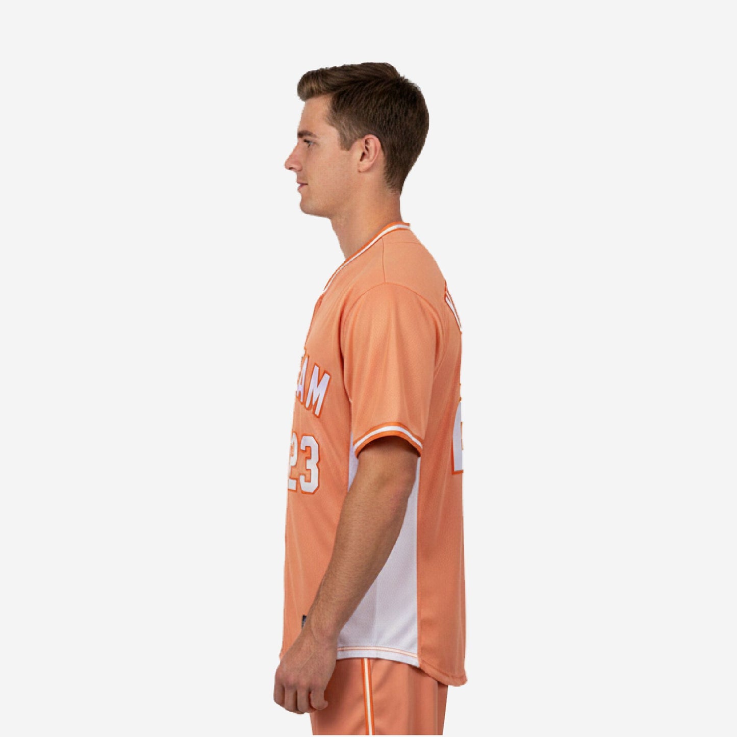 Custom Baseball Team Jersey - Full Button Baseball Jersey Custom Name & Number