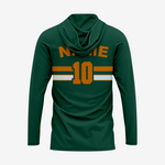 Custom Softball T-Shirt Hoodie in Dark Green for Men/Women - K2 Sportswear | Custom Sports Uniforms & Apparels - K2 Sportswear