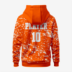 Orange Custom Wrestling Hoodie – Personalized Team Gear - K2 Sportswear | Custom Sports Uniforms & Apparels - K2 Sportswear