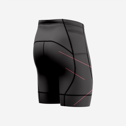 Padded Men's Cycling Shorts Black Road Riding