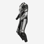 Custom Motorcycle Racing Suit - One Piece Leather Racing Suit in Black