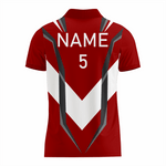Basketball Polo Shirt in Maroon RSBPS-004 - K2 Sportswear | Custom Sports Uniforms & Apparels - K2 Sportswear