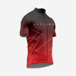 Men’s Cycling Short Sleeve Jersey Performance Road Bike Apparel - Dark Red - K2 Sportswear | Custom Sports Uniforms & Apparels - K2 Sportswear