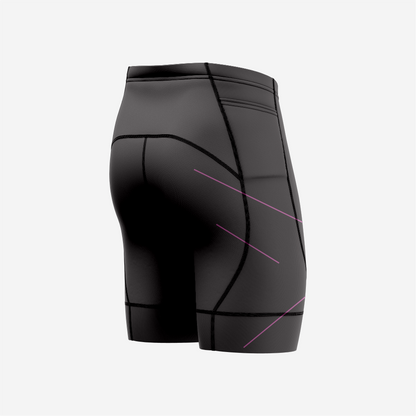 Padded Men's Cycling Shorts Black Riding