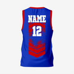 Men's Personalized Red Lacrosse Pinnie - K2 Sportswear | Custom Sports Uniforms & Apparels - K2 Sportswear