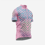 Men’s Pink Short Sleeve Cycling Jersey for Road and Racing - K2 Sportswear | Custom Sports Uniforms & Apparels - K2 Sportswear